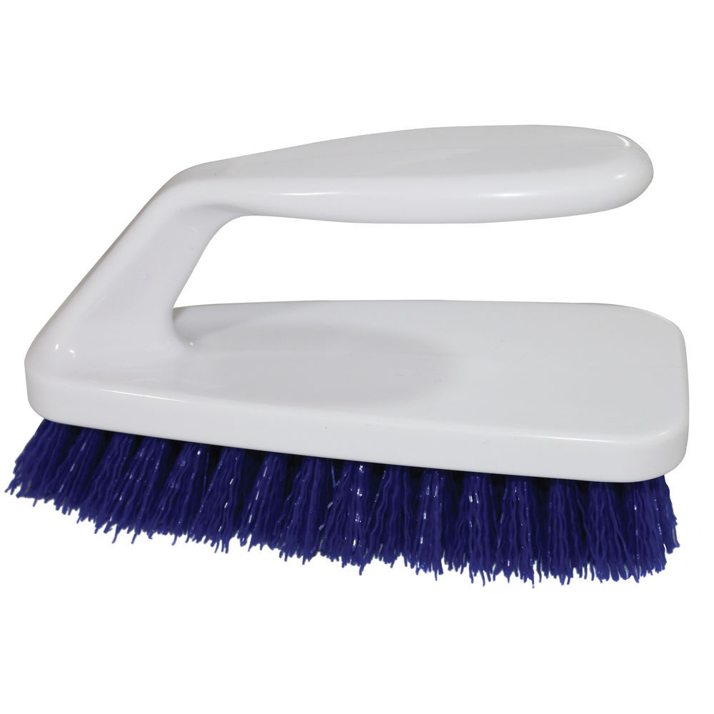 Libman 10 Dual-Surface Scrub Brush & 60 Handle - 6 per case