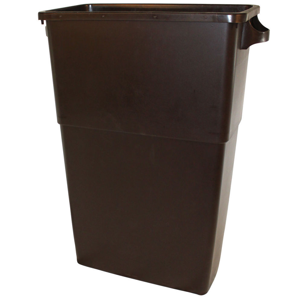 Impact CONTAINER THIN BIN 23 GAL PLASTIC BROWN4 per case