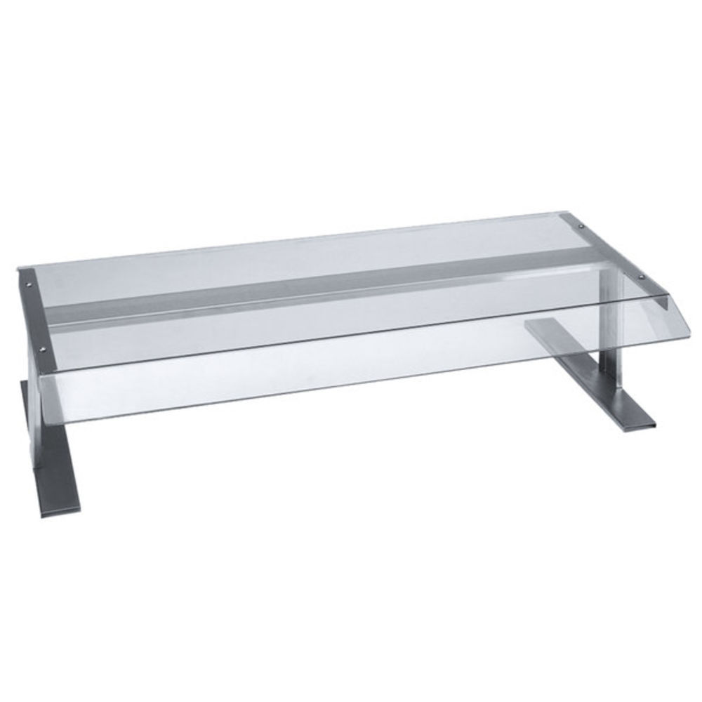 APW Wyott Pass Through Canopy Style Sneeze Guards with Metal Frames