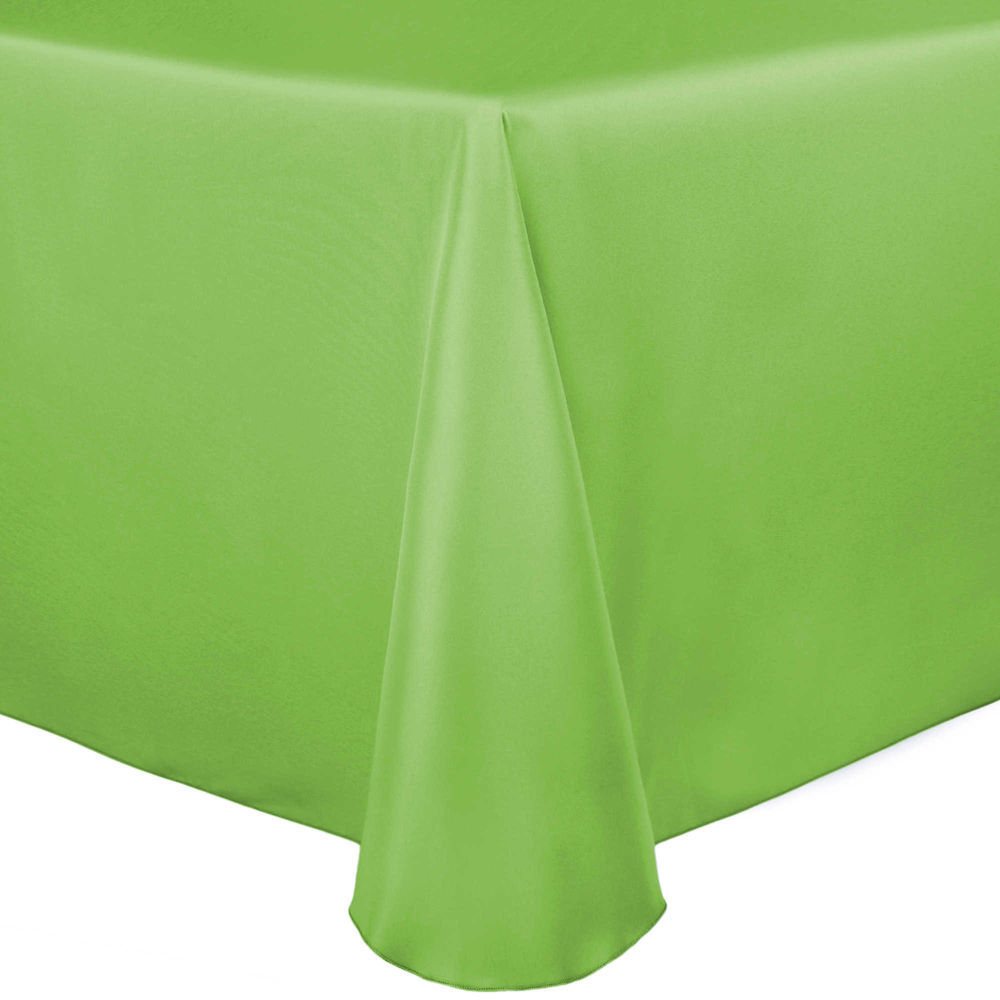 green oval tablecloth