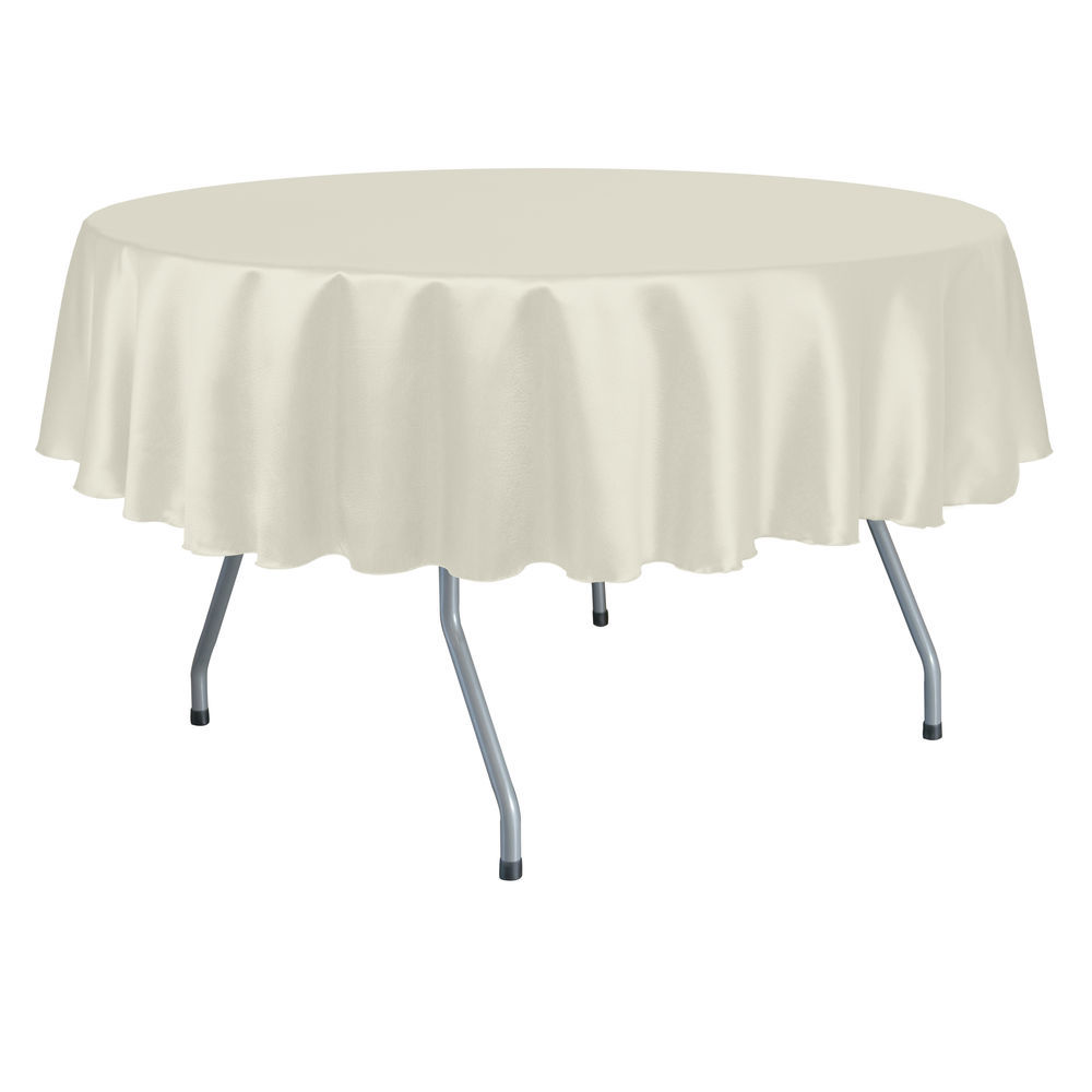 84 inch round table covers