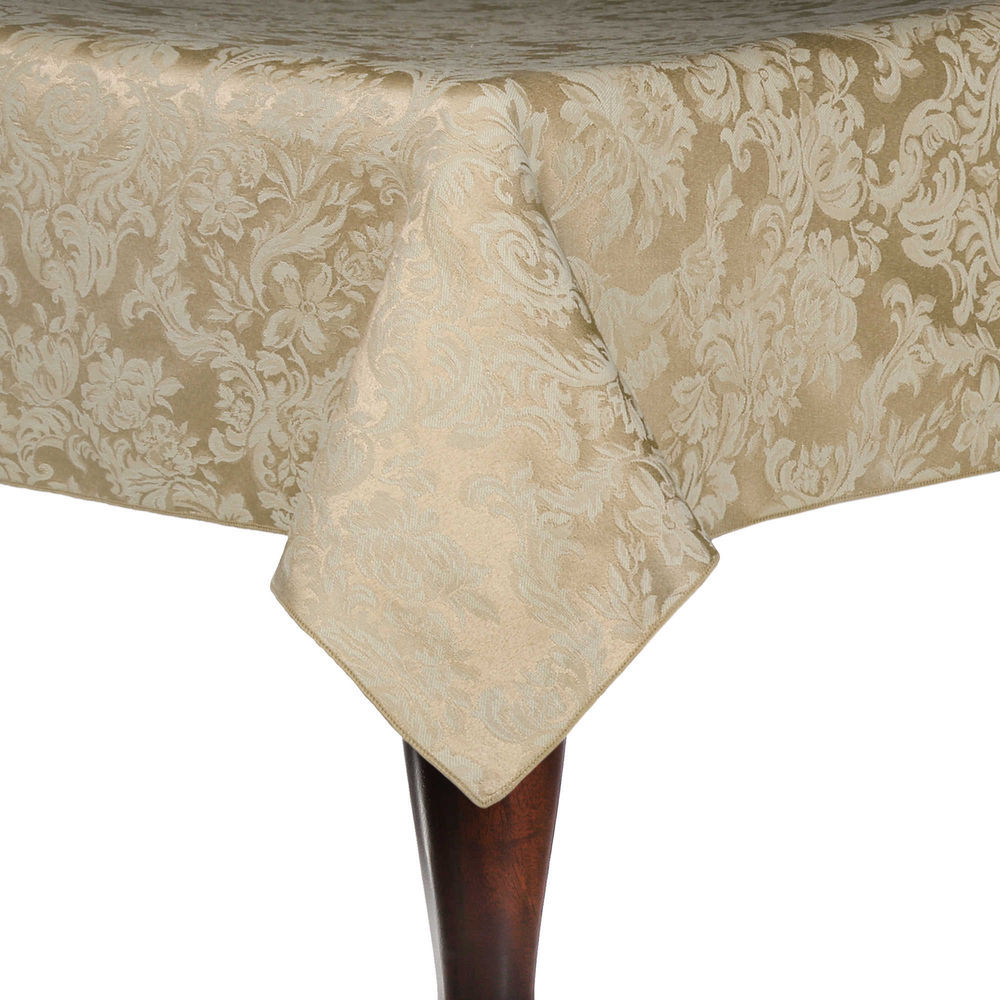 cream rectangular tablecloth