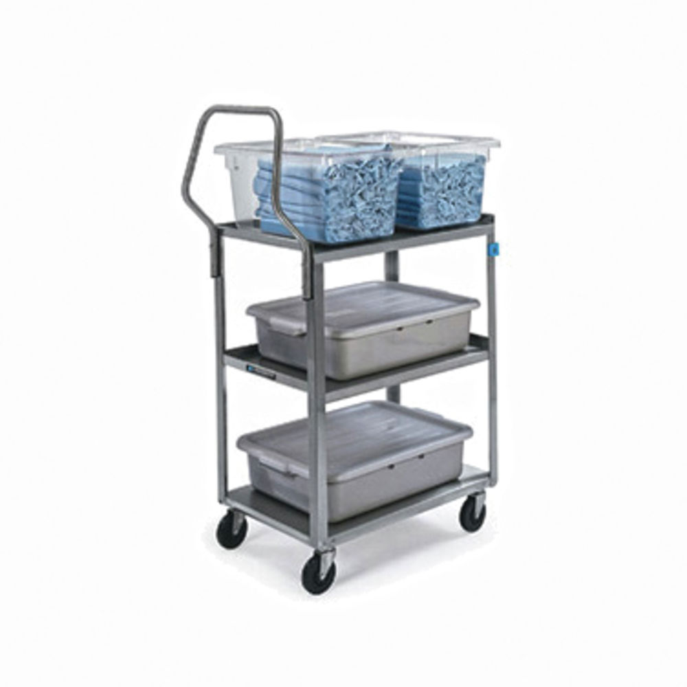 Lakeside 459 Stainless Steel Utility Cart, 3 Shelf: 21 x 49, 500-Lb
