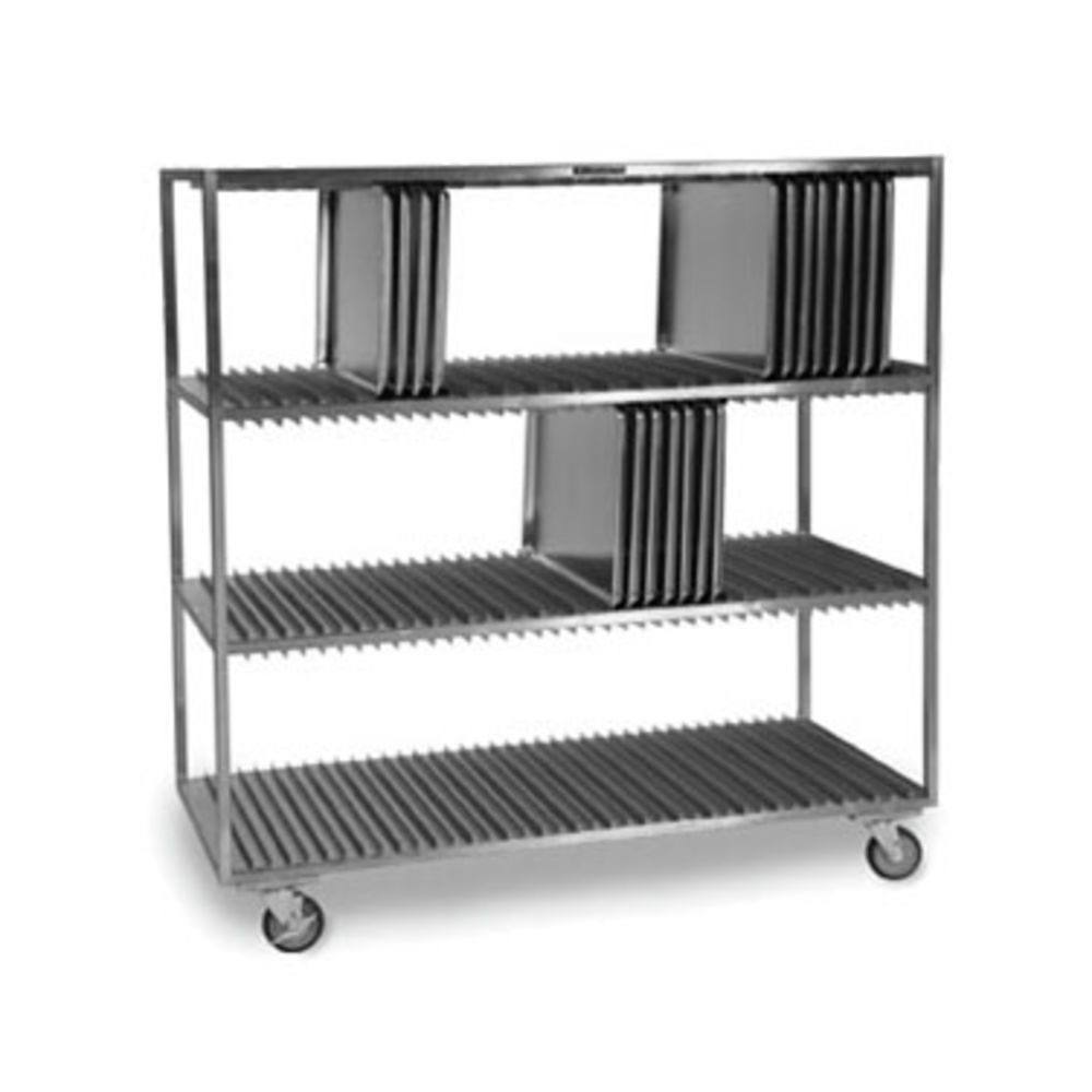 Lakeside Aluminum Sheet Pan Rack, 12 Sets of Universal Ledges
