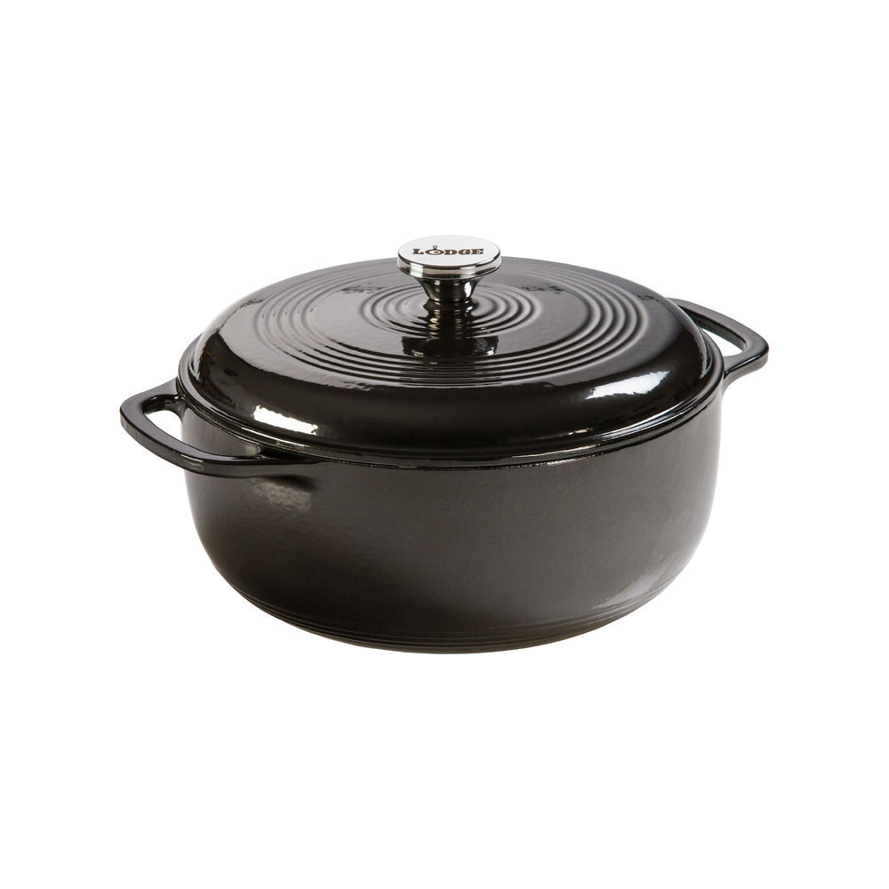 NATIVO 6QT Pre-Seasoned Outdoor Cast Iron Dutch Oven Pot with Multipurpose  Lid, Dutch Oven for Camping and Outdoor Cooking using Fire and Coals, With