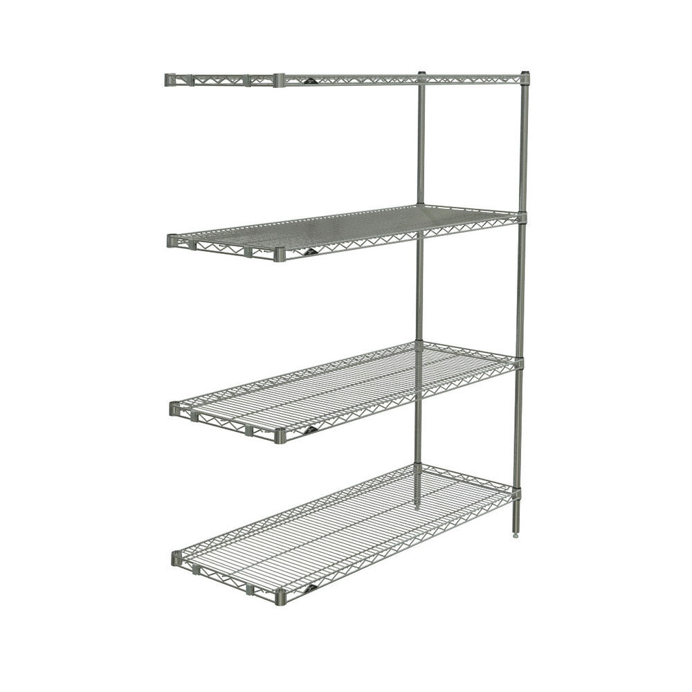 Metro Super Erecta 4-Tier Add-On Unit, Brite, 18