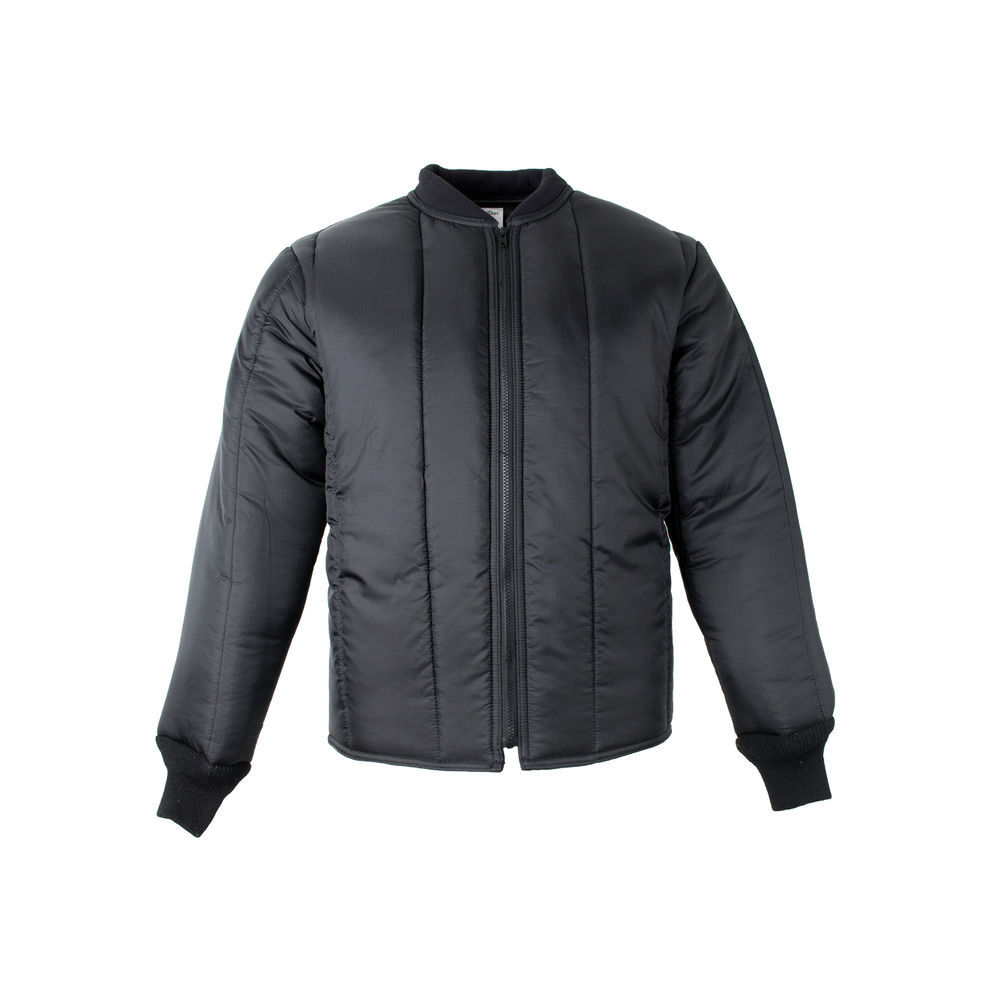 Refrigiwear B925R Blk Reg Small No Pkt Cooler Jacket