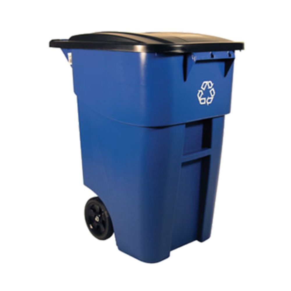 Rubbermaid BRUTE Recycling Receptacle / Container, Plastic, 
