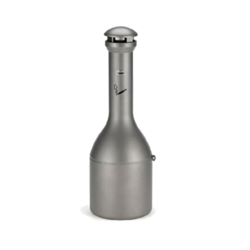 Rubbermaid Commercial Infinity Traditional Smoking Receptacle (Antique Pewter)
