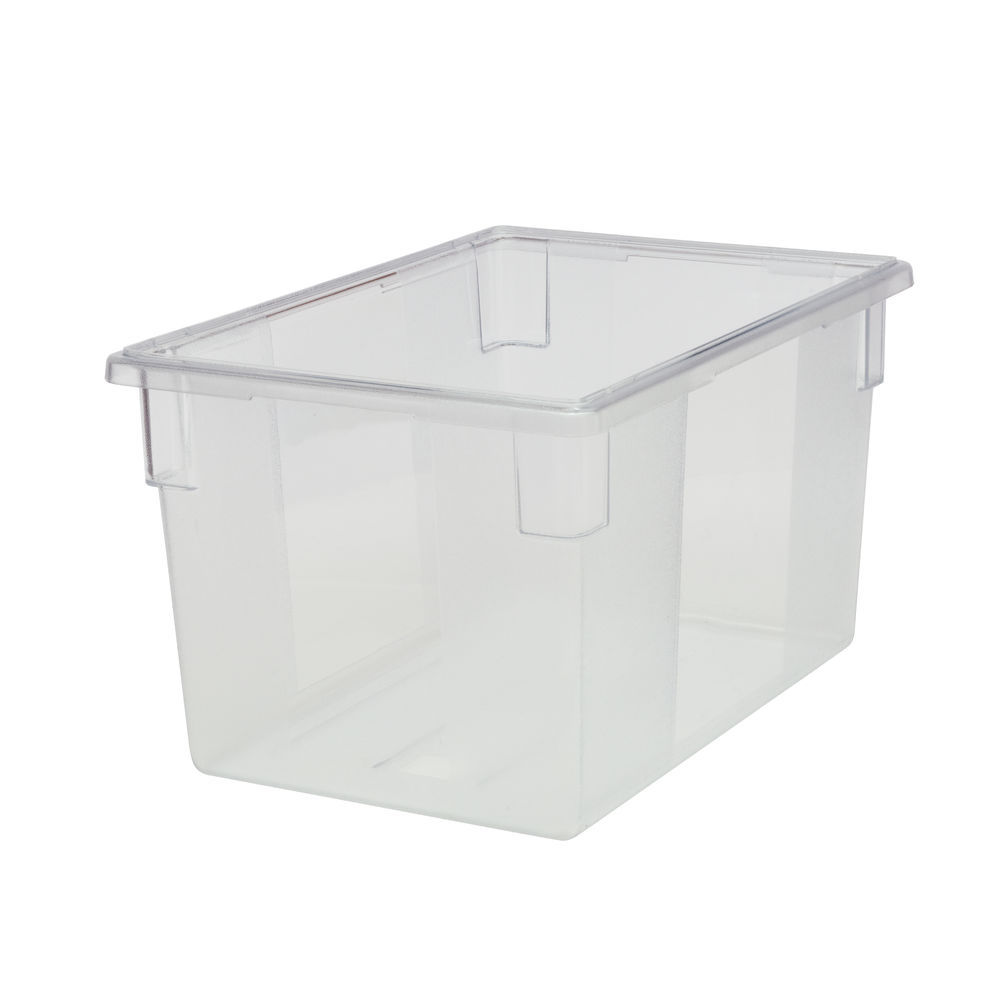 Rubbermaid Food Storage Container, Box, #FG332800CLR - 6 per