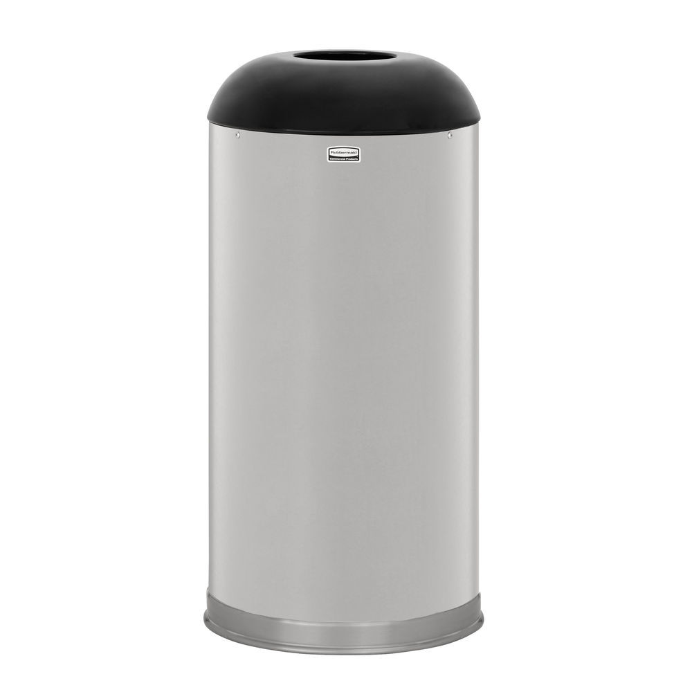 Rubbermaid Trash Receptacle, Indoor, #FGR32SSSGL