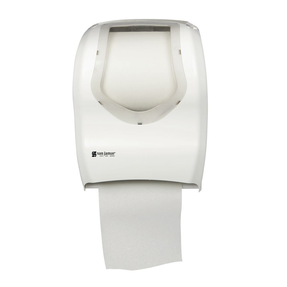 San Jamar Tear-N-Dry Touchless Roll Towel Dispenser, 16 3/4 x 10 x