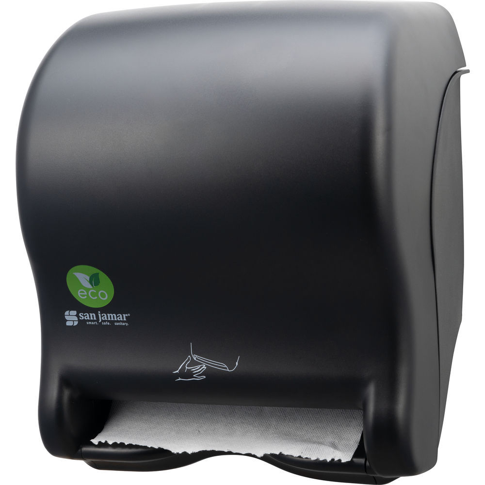 San Jamar Element Lever Roll Towel Dispenser Classic Black