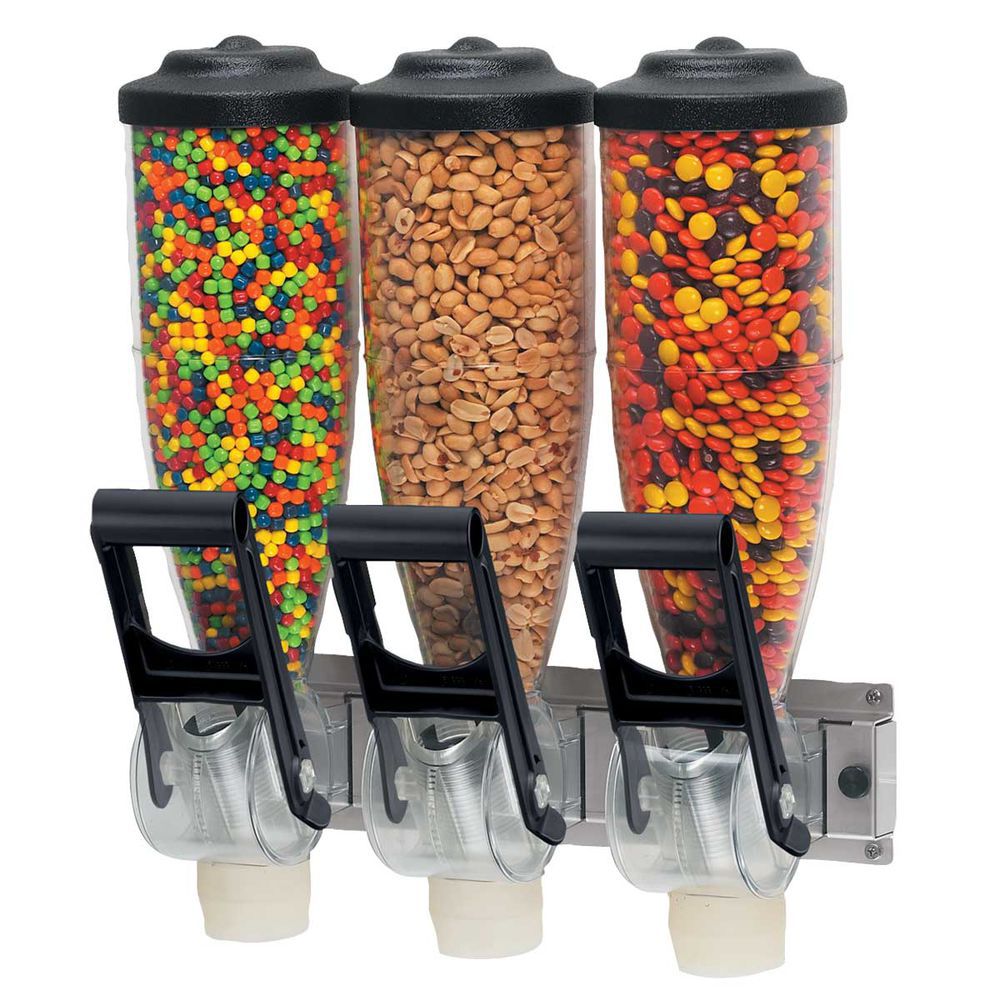 SlimLine Dry Food Dispenser - Triple Countertop - Server Products