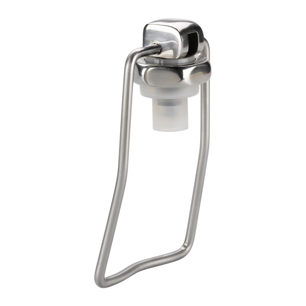 Service Ideas Hands Free Spigot, for Flame Free Thermo-Urns, stainless  steel, polished finish
