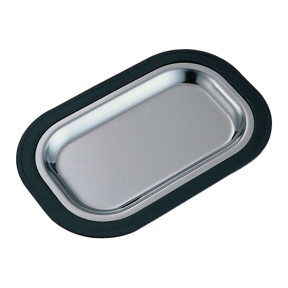 Service Ideas Thermo Plate Compartment 12.5 Black - 12 per case