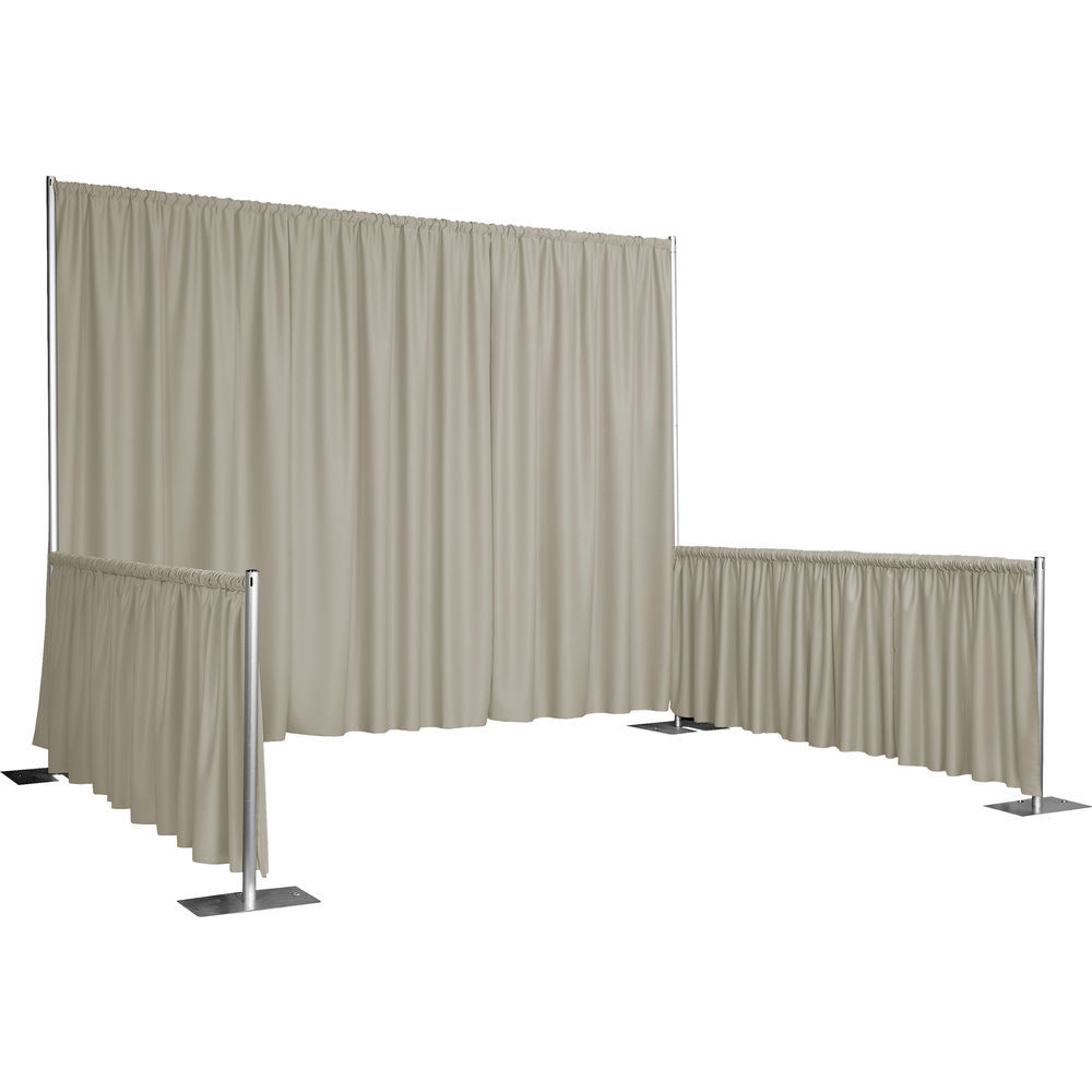 Snap Drape Backdrop Rod Pckt 60x143 Wyndham Beige