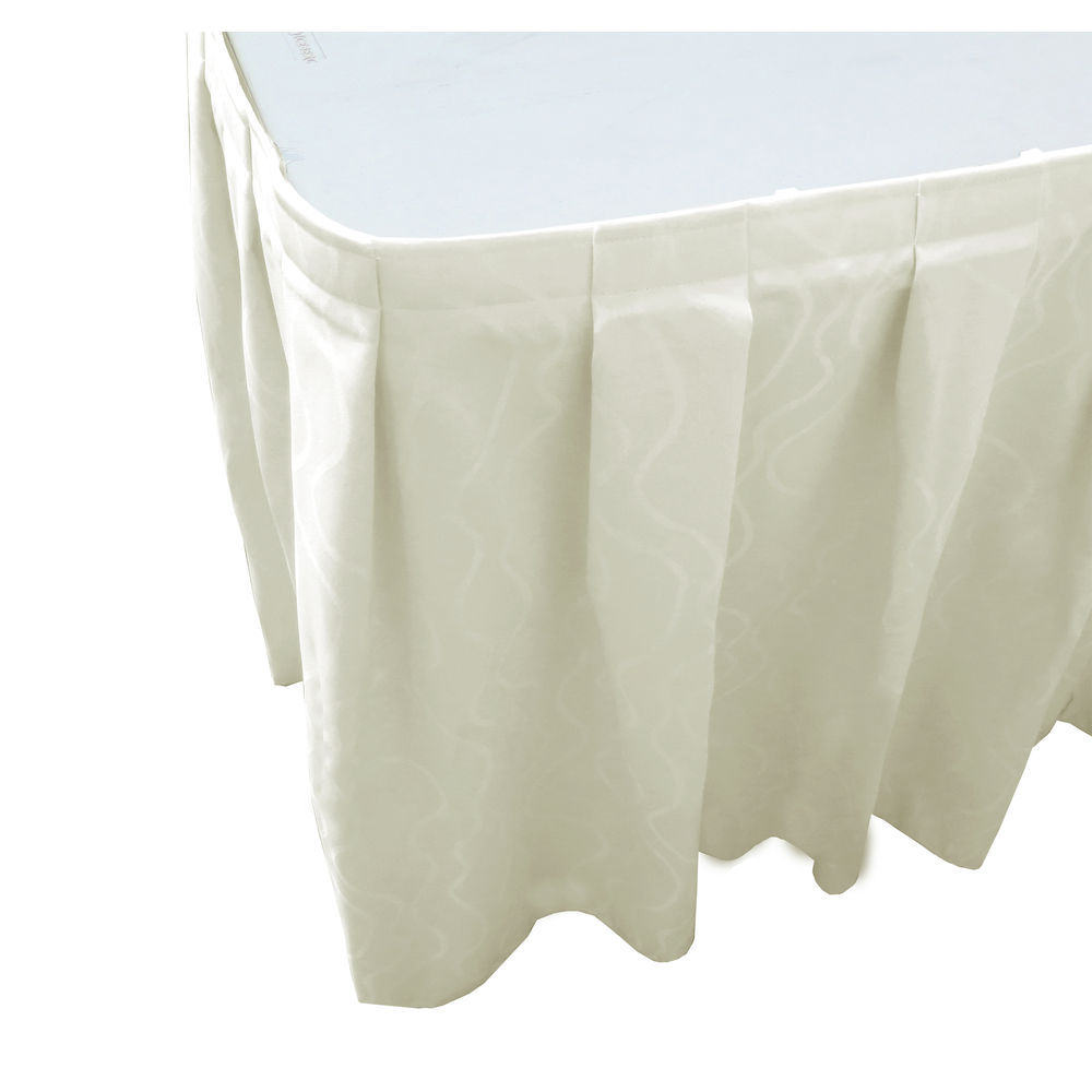 Snap Drape Skirt Tbl 17 1 2 X29 Wave Box W Vel Ivry