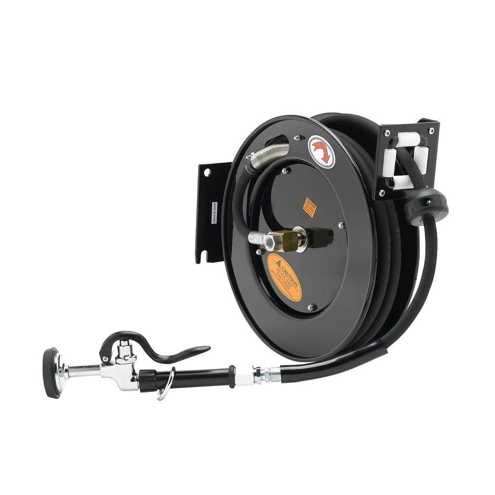 T&S B-7232-01-ESB36 Wall Mounted Hose Reel with 35' Hose, 4+