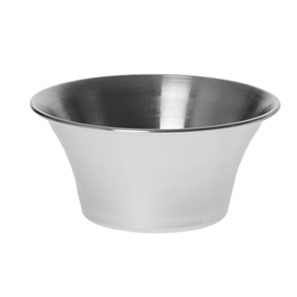 Tablecraft 6 oz Sauce Cup, Stainless Steel - 12 per case