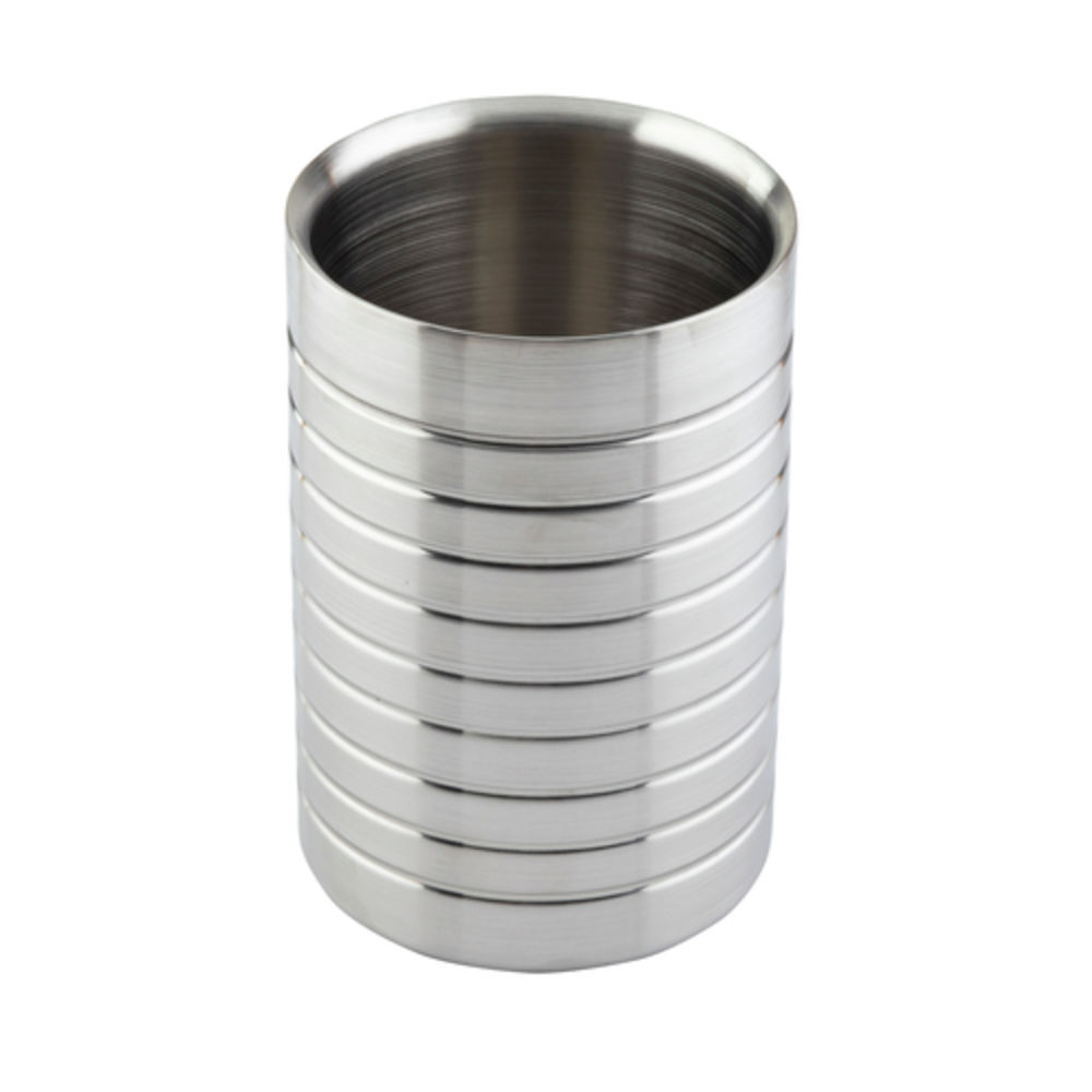 Tablecraft Double Wall Wine Cooler, Stainless Steel, 4.875" dia. x 7.25"