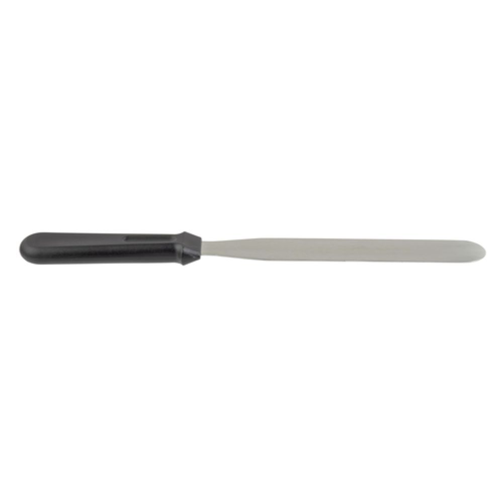 Tablecraft 4206 6 Blade Straight Baking / Icing Spatula with ABS Handle
