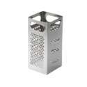 Tablecraft Rotary Cheese Grater, White Plastic, Stainless Steel Drum, 5.25  x 3.75 x 7