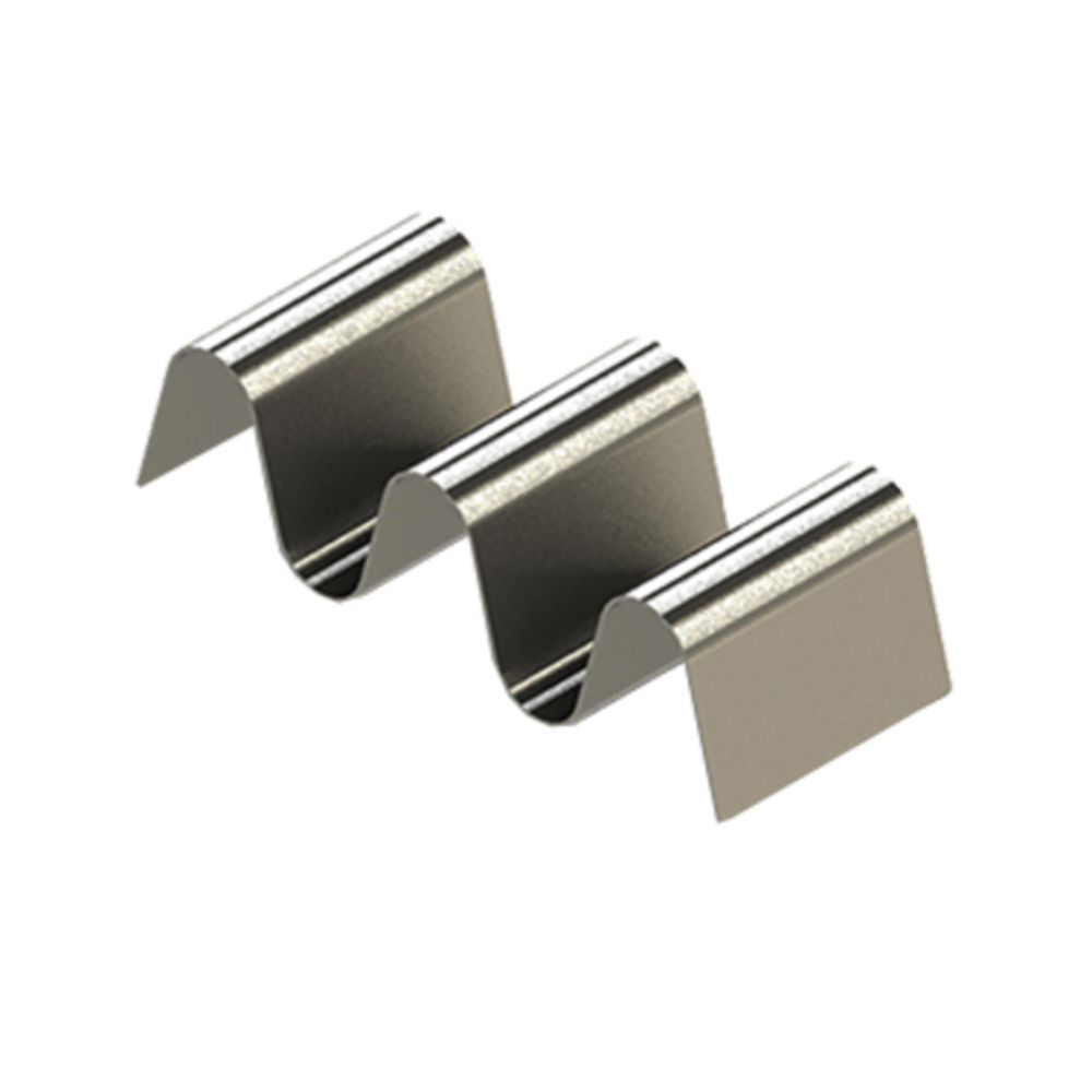 Tablecraft Disposable Taco Taxi, XShape TwoPiece, Poplar Wood, 3.5 x