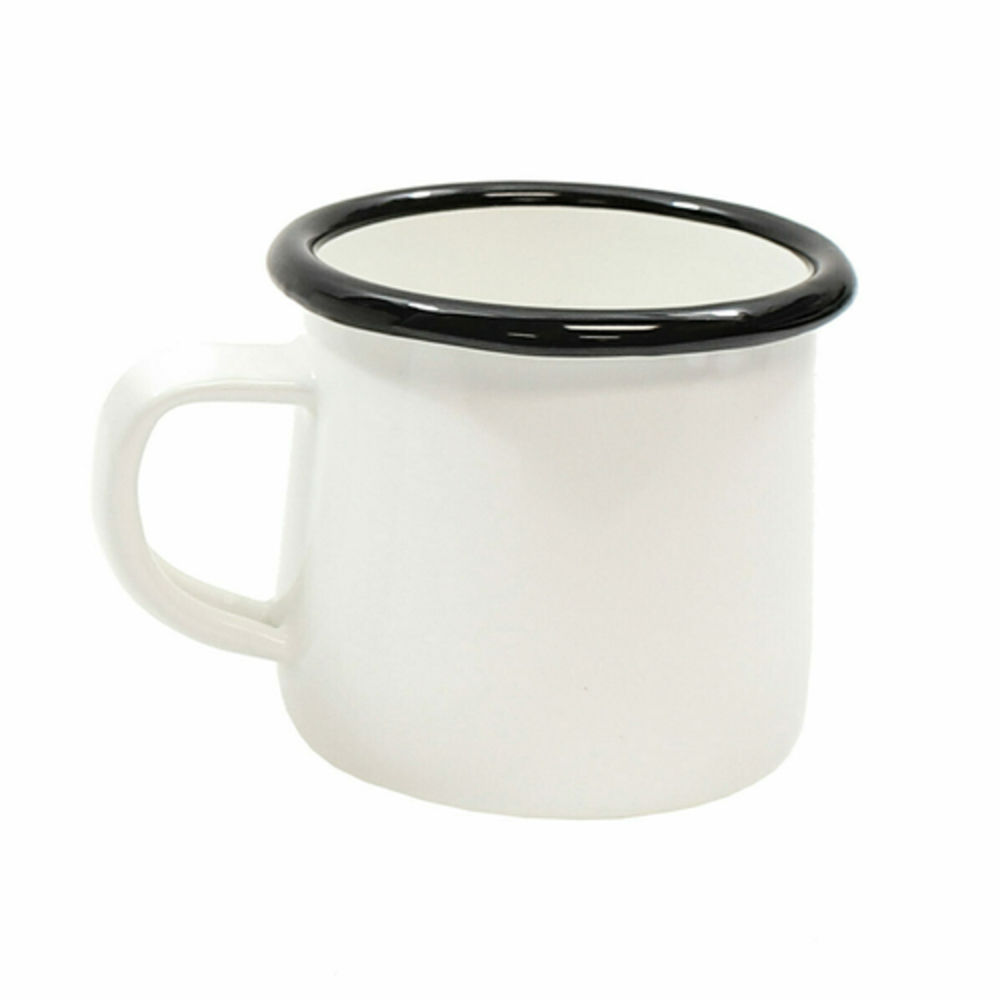 Tablecraft Enamelware Collection Mug, 16 oz