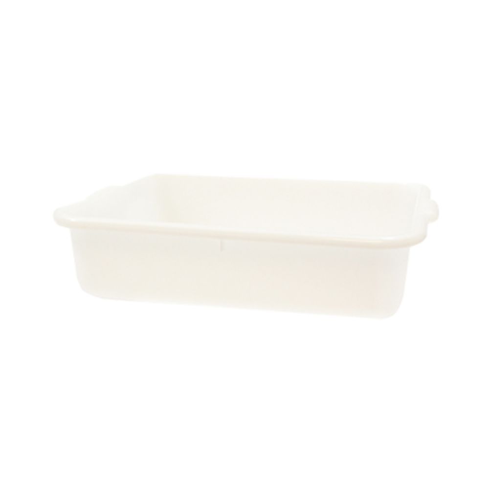 Tablecraft 7.5 Gal Tote Box Bus Tub, Black, HDPE, 21.5 x 15.75 x 7 - 12 ...