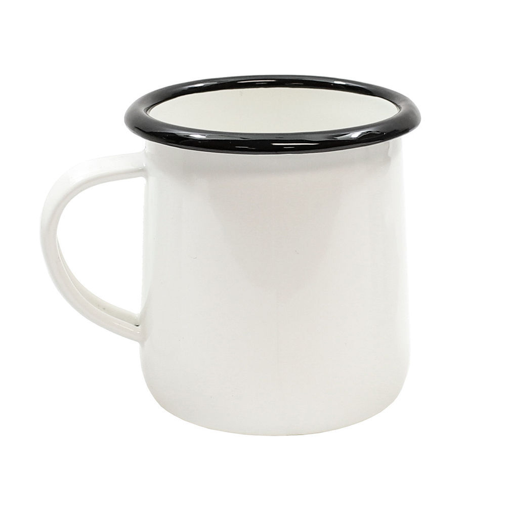 Tablecraft Enamelware Collection Mug, 12 oz