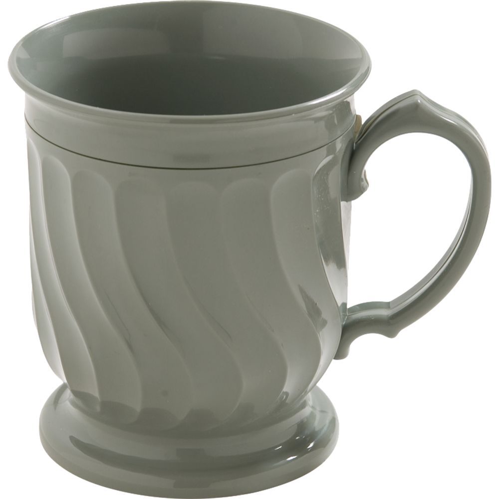 DX300084 - Turnbury® Insulated Pedestal Base Mug 8 oz (48/cs) - Sage