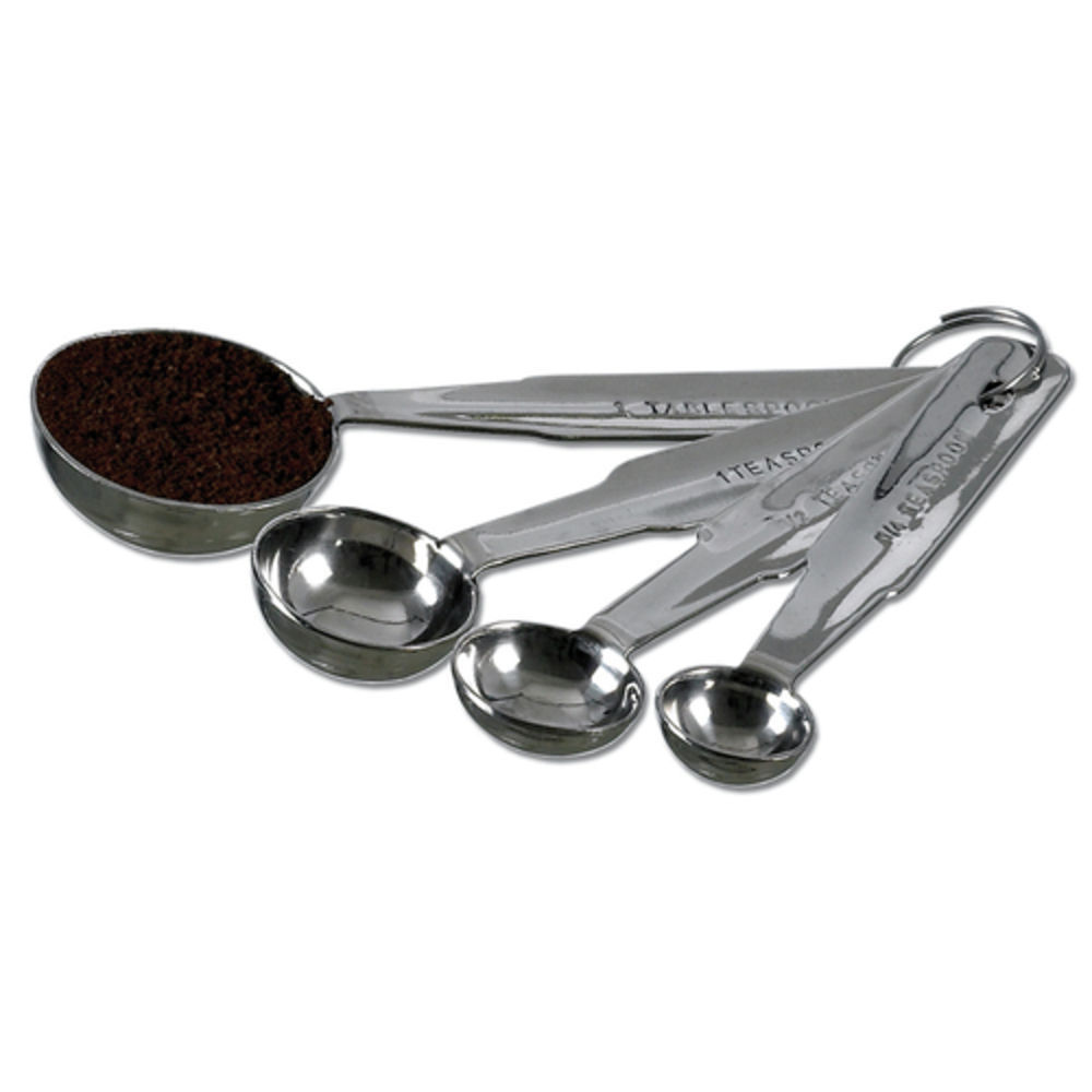 TableCraft 5-Piece Stainless-Steel Measuring-Spoon Set
