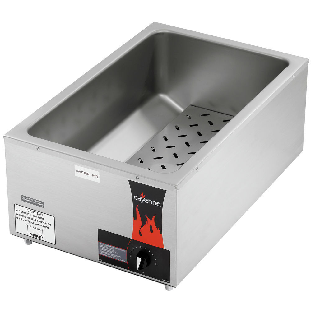 Vollrath 72045 Cayenne 4 qt. Double Well Rethermalizer Soup Warmer