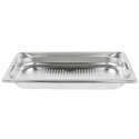 Vollrath 30113 2/3 Size 1 1/4 Deep Stainless Steel Perforated