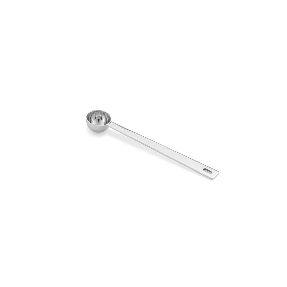 Vollrath 1-teaspoon round heavy-duty stainless steel measuring spoon -  #47075 - 24 per case
