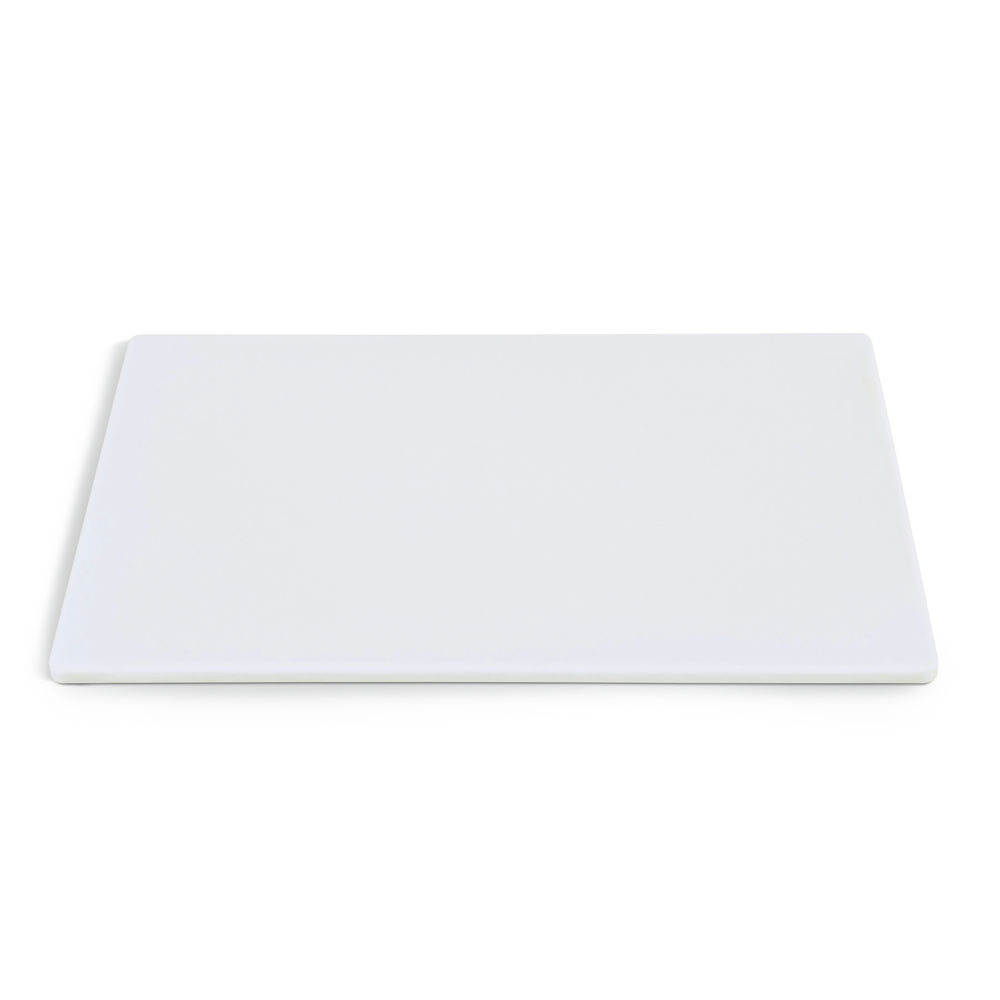 Vollrath 18 x 12 x  cutting board in white - #5200000 - 6 per case