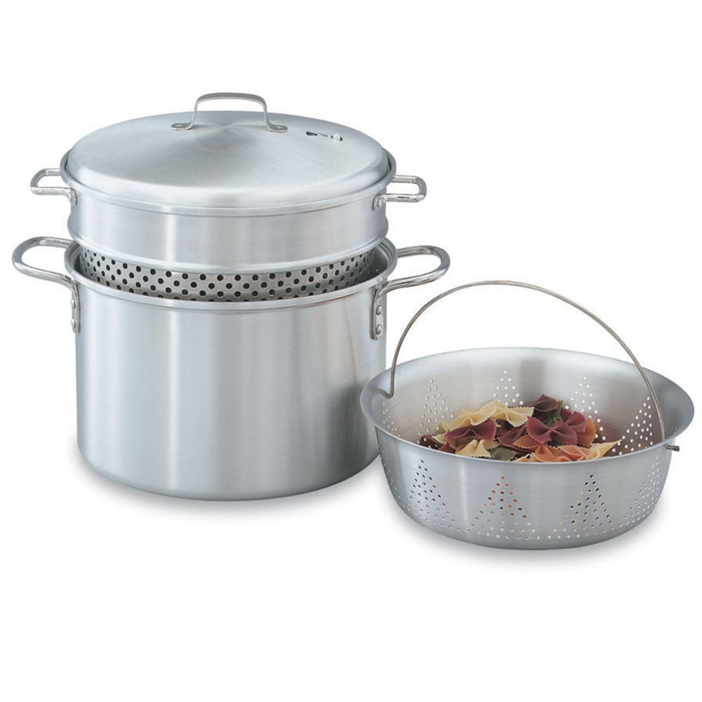 Vollrath 68123 Wear-Ever 5 Qt. Rice / Vegetable Steamer Set