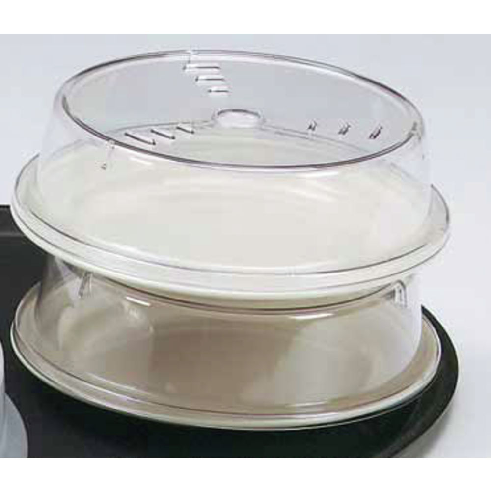 Vollrath 1200-13 12 Polycarbonate Clear Plate Cover - 12/Pack