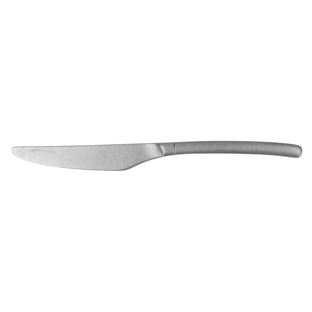 Walco Vogue Dinner Knife 8 13 16 One Piece Forged Handle 4 Stainless Steel With Fieldstone Finish The Hallmark Collection 12 Per Pack