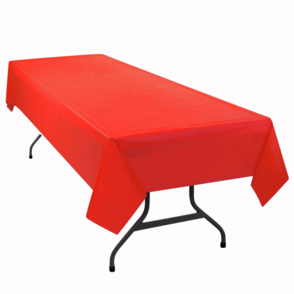 Red table