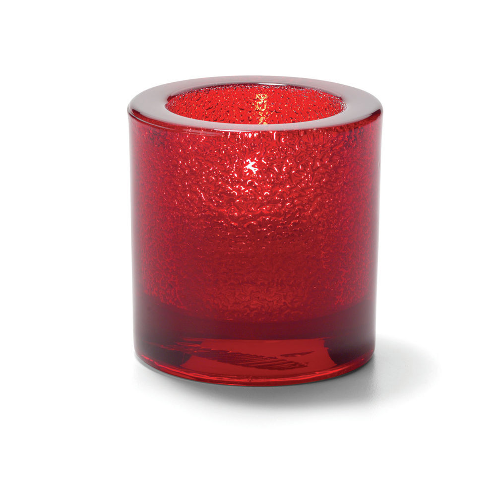 Hollowick RUBY JEWEL, ROUND THICK TEALIGHT LAMP