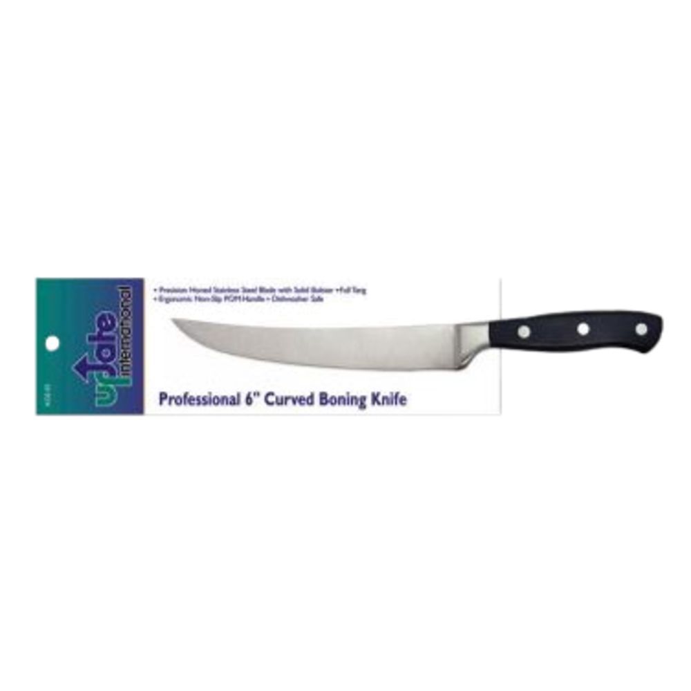 International Boning Knife 6 Curved Blade Ss Pom - 6 each case