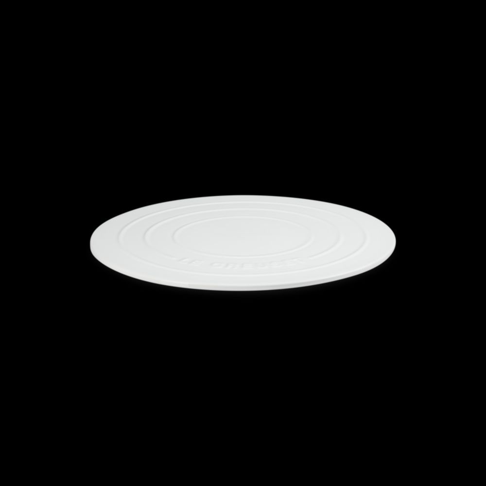 Le Creuset 15 Inch Stoneware Pizza Stone - Dual-Sided For Crispy Crusts & Easy Cleanup, White