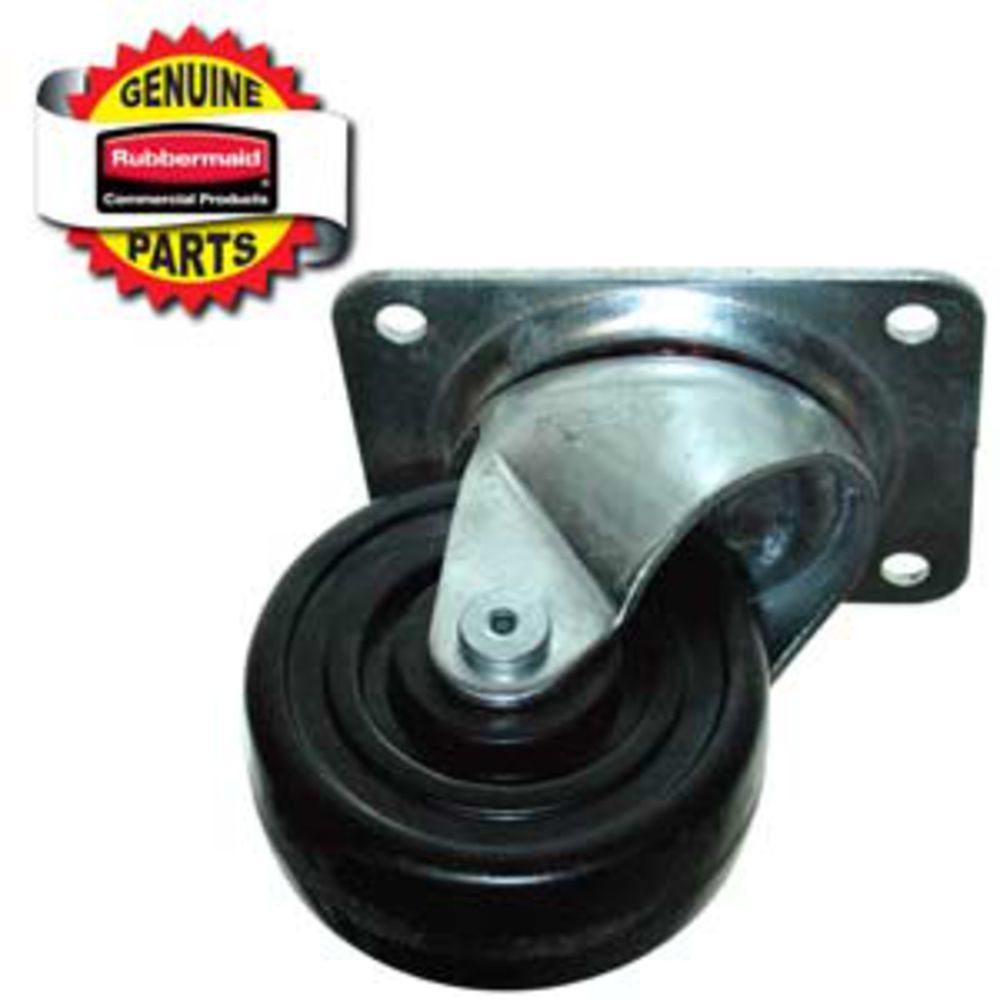 SpecialMade Goods & Services 5 In Swivel & Rigid Plate Caster Kit W