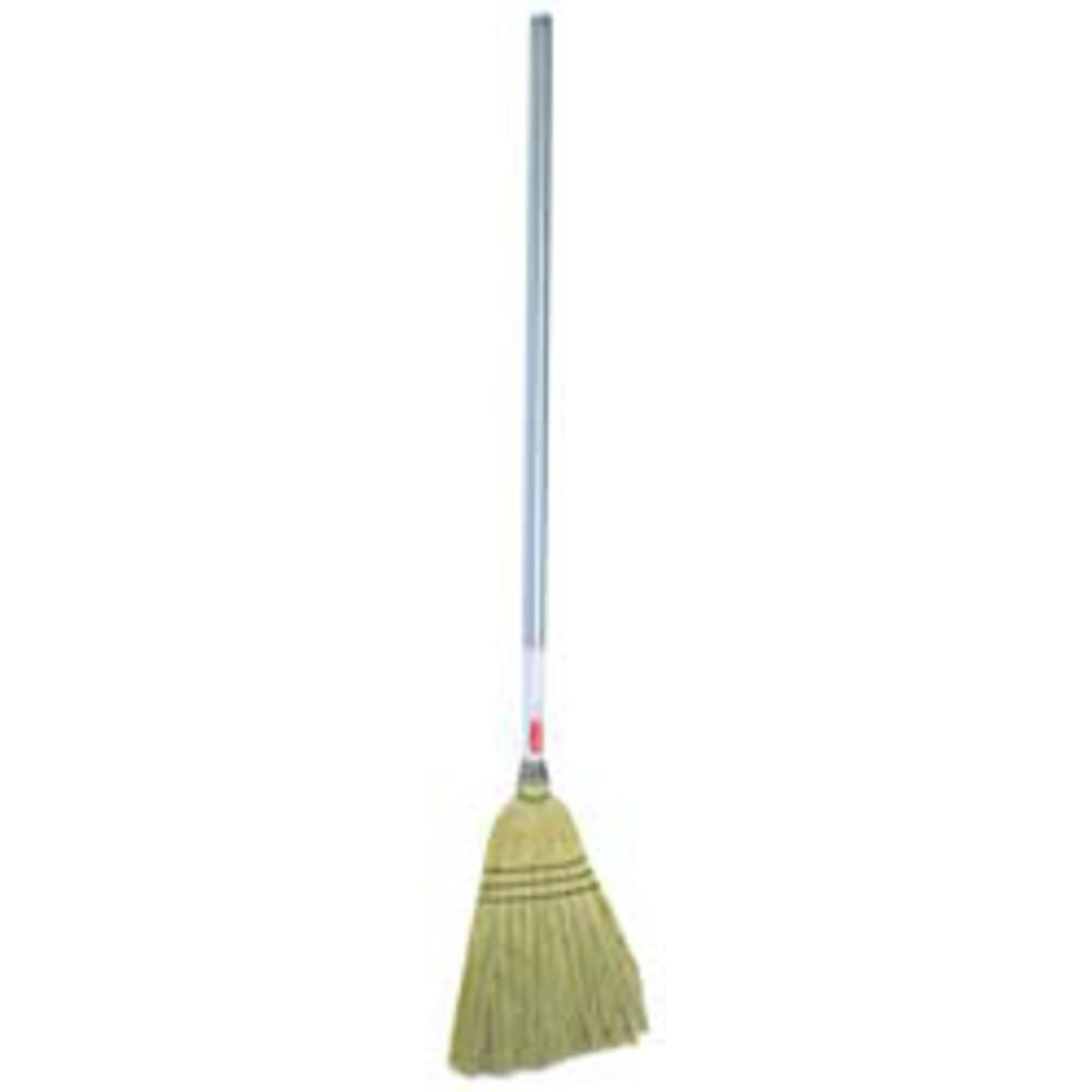 Rubbermaid Commercial Wood Handle Lobby Corn Broom