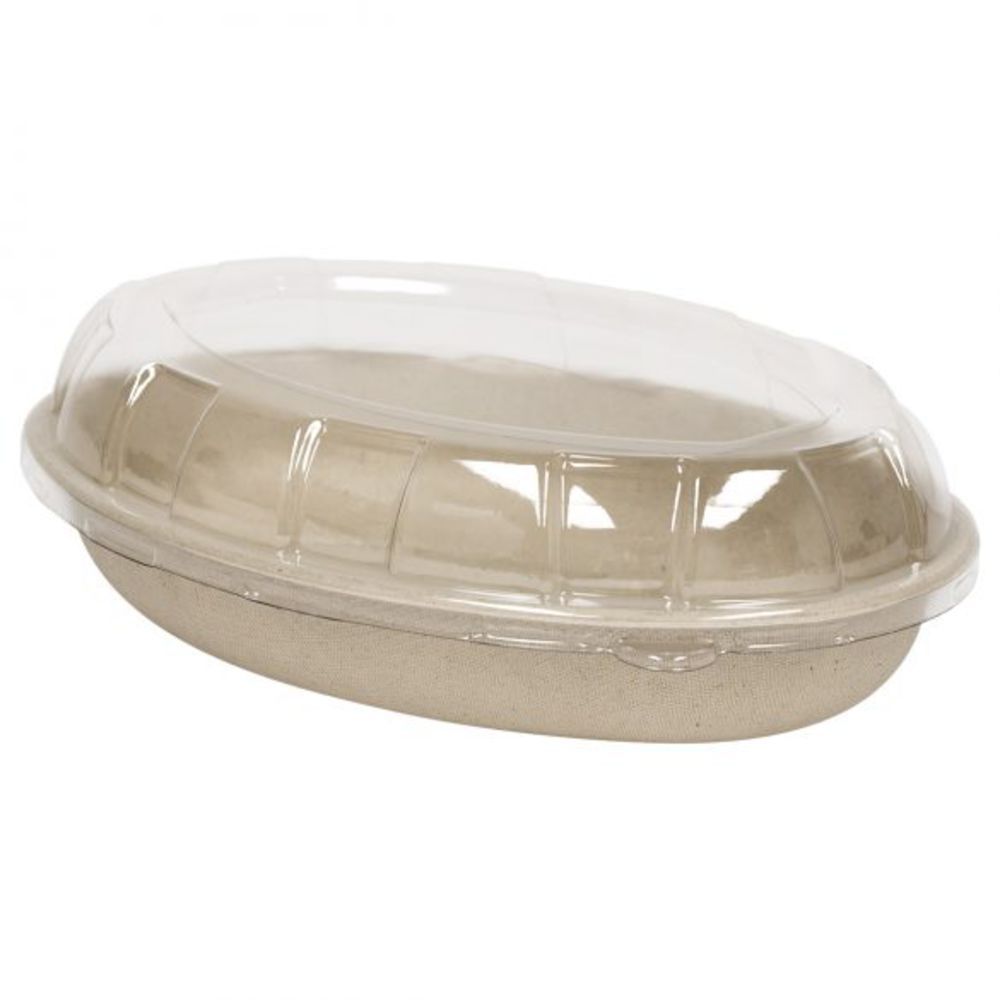 25 oz. Dome/Clear Paper Bucket Lid