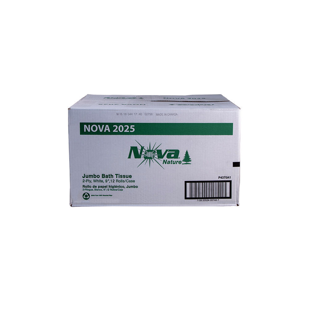 Nova Jumbo Roll Bath Tissue - 2 Ply 9