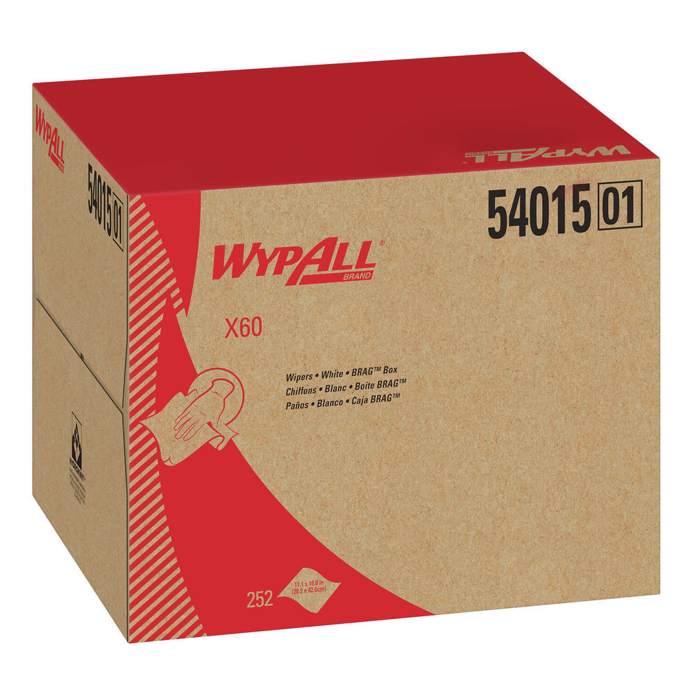 Paños de limpieza WypAll® X80 Power Clean™ 8279 - Paños reutilizables - 1 BRAG™ Box x 160 paños