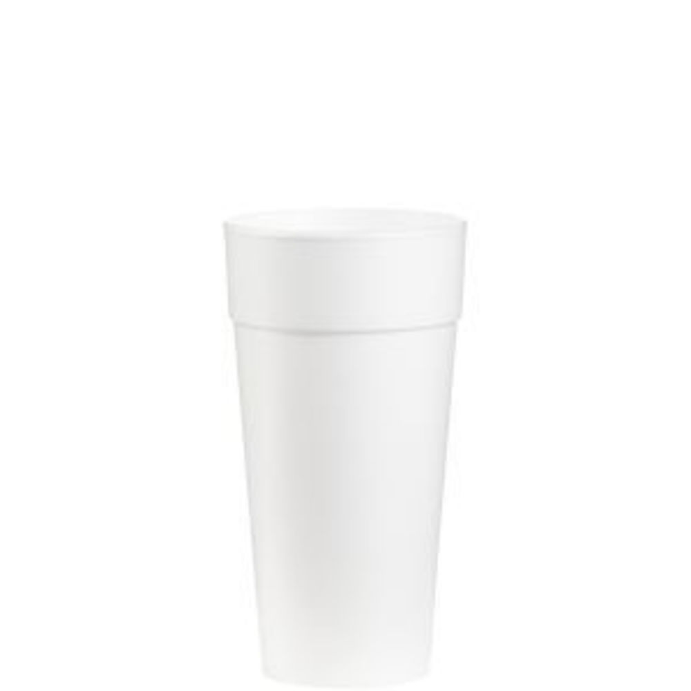 Dart Dart Foam Cup, White, 20 oz - 20J16